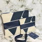 Tallit and Tefillin Bag Set - Genuine Leather Blue and White - Orot Judaica