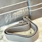 Tallit and Tefillin Bag Set - Genuine Leather Gray Crocodile with Smooth Lines - Orot Judaica