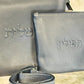 Tallit and Tefillin Bag Set - Genuine Leather Smooth Blue - Orot Judaica