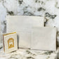 Tallit and Tefillin Bag Set - Genuine Leather Smooth White - Orot Judaica