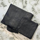 Tallit and Tefillin Bag Set - Genuine Leather Python Embossed Black - Orot Judaica