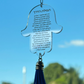 Traveler’s Prayer Hamsa for Car Hanging