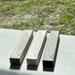Luxury Concrete Mezuzah Case with Gold Engraving - Glam Collection - Orot Judaica