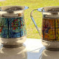 Stainless Steel Netilat Yadayim Washing Cup - Chagall Design - Orot Judaica