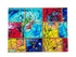 Glass Challah Tray - Chagall Windows - Orot Judaica