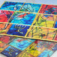 Bamboo Fabric Challah Cover - Chagall Windows - Orot Judaica