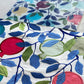 Bamboo Fabric Challah Cover - Colorful Pomegranates - Orot Judaica