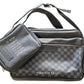 Tallit and Tefillin Bag Set - Industrial Leather - Orot Judaica