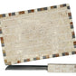 Challah Tray with Knife - Luxury Marble - Orot Judaica