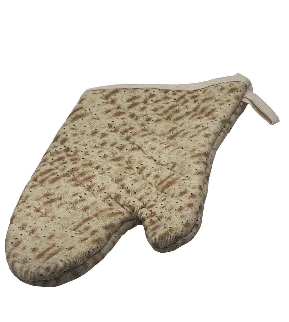 Oven Mitt - Passover Matzah Design