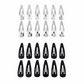Strong Kippah Clips - Pack of 12
