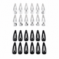 Strong Kippah Clips - Pack of 12