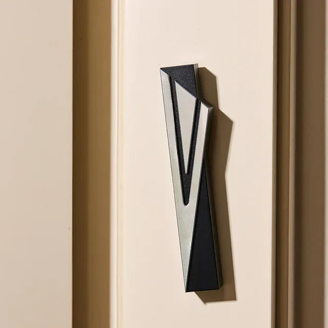 Capital Shin Mezuzah Case - Anodized Aluminum - Orot Judaica