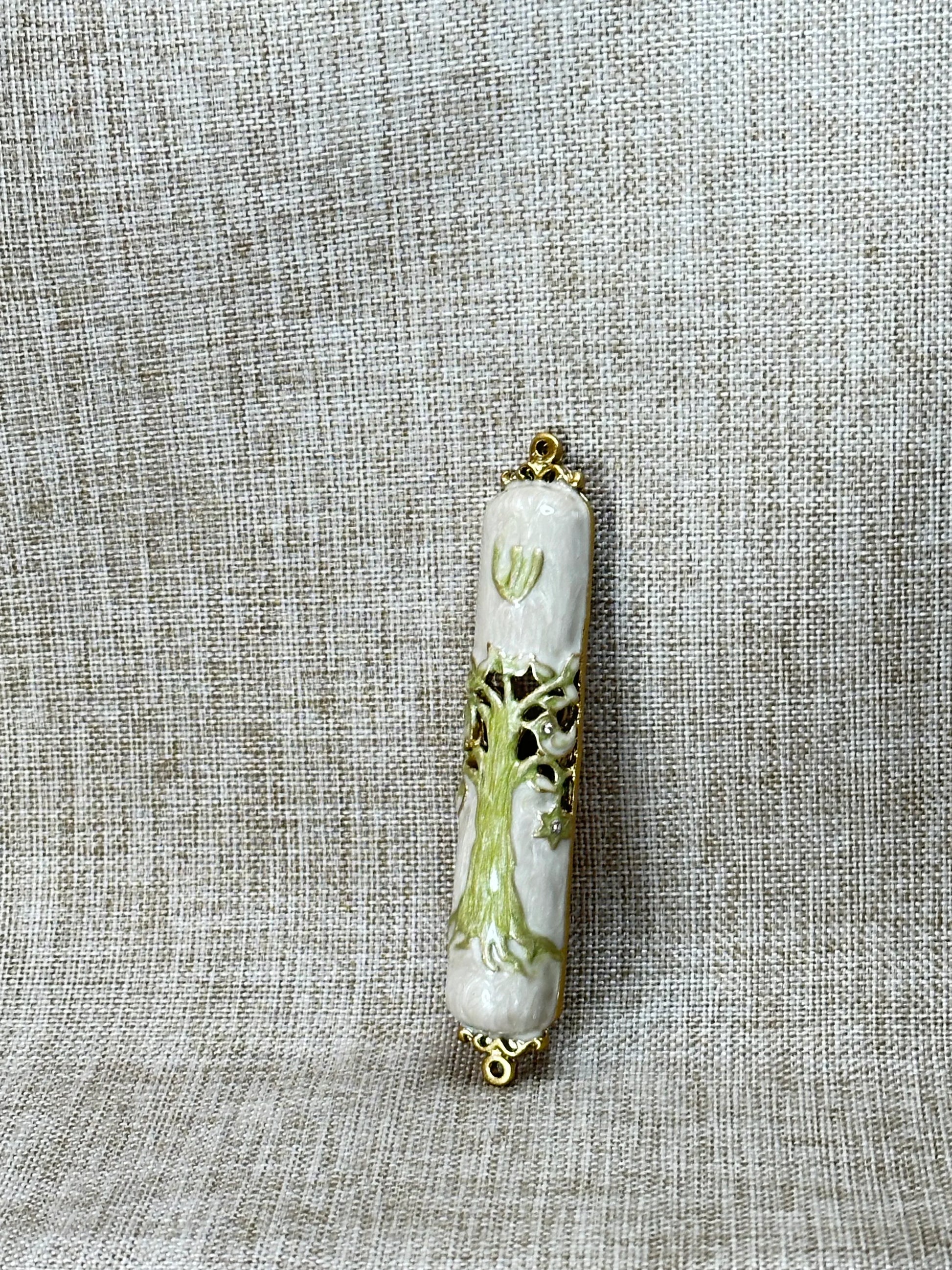 Decorative Metal Mezuzah - Tree of Life - Orot Judaica