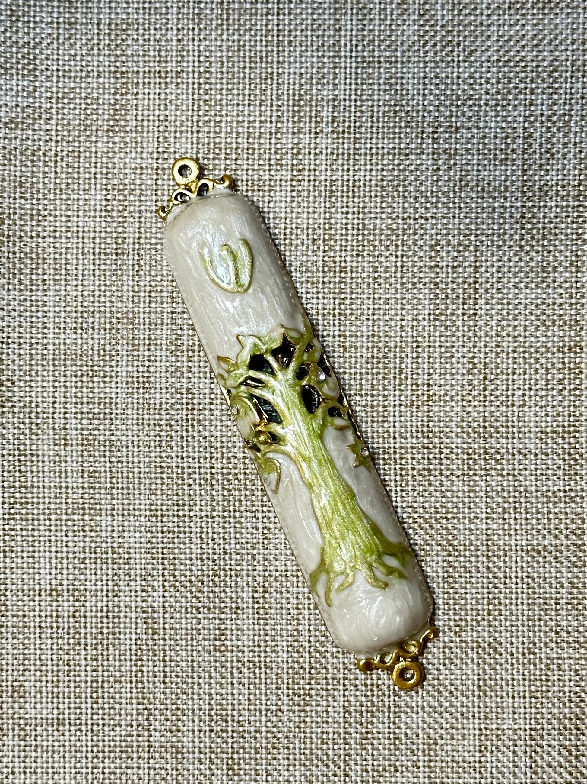Decorative Metal Mezuzah - Tree of Life - Orot Judaica