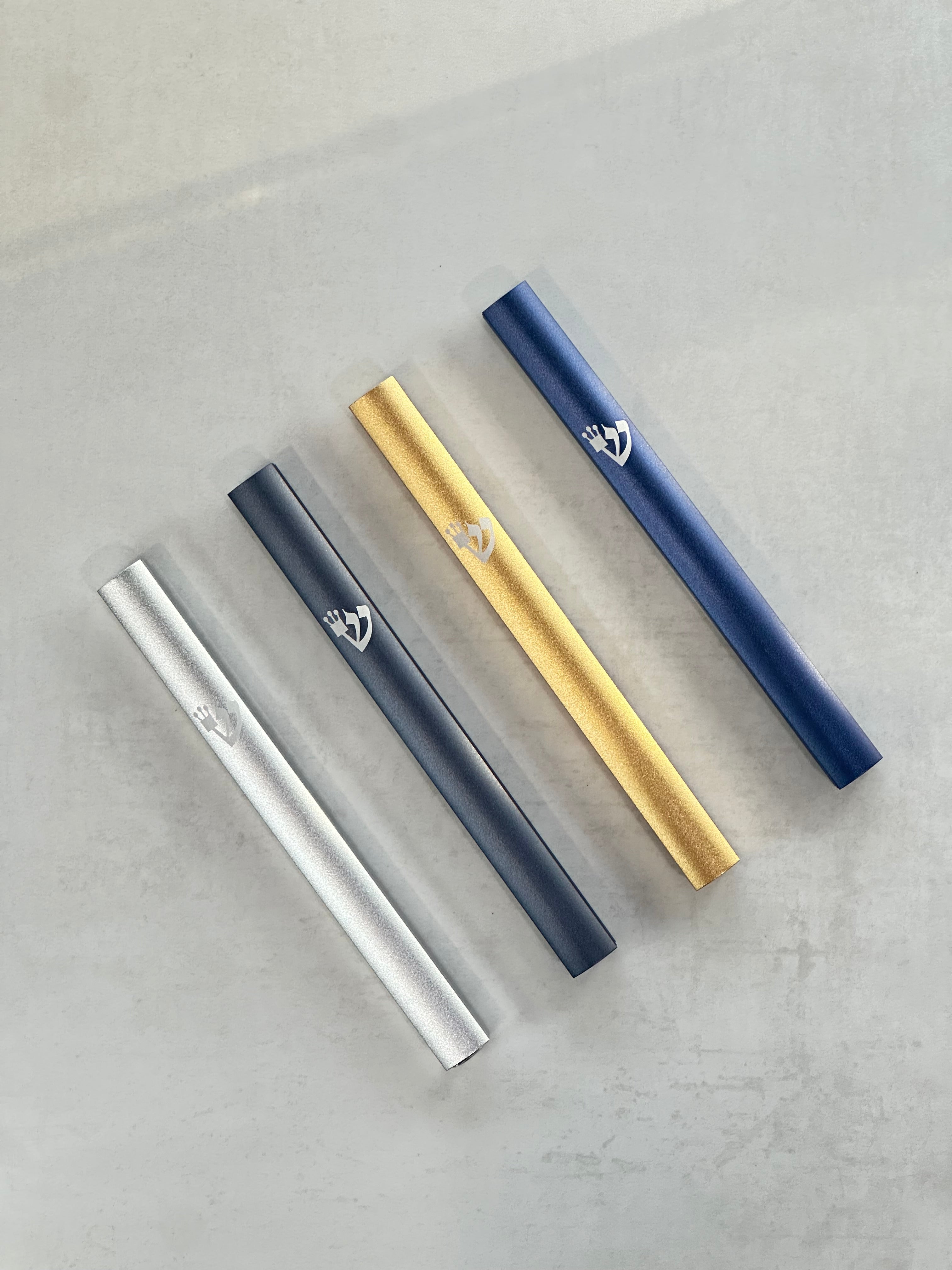 Modern Aluminum Mezuzah Case - Smooth & Minimalist Design