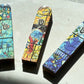 Wood Mezuzah Case - Chagall Design - Orot Judaica