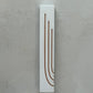 Luxury Concrete Mezuzah Case with Gold Engraving - Glam Collection - Orot Judaica