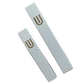 White Concrete Mezuzah Case - White Gold - Orot Judaica