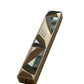 Rose Gold Crystal Mezuzah Case - Anodized Aluminum - Orot Judaica