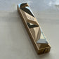 Rose Gold Crystal Mezuzah Case - Anodized Aluminum - Orot Judaica