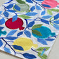 Bamboo Fabric Challah Cover - Colorful Pomegranates - Orot Judaica