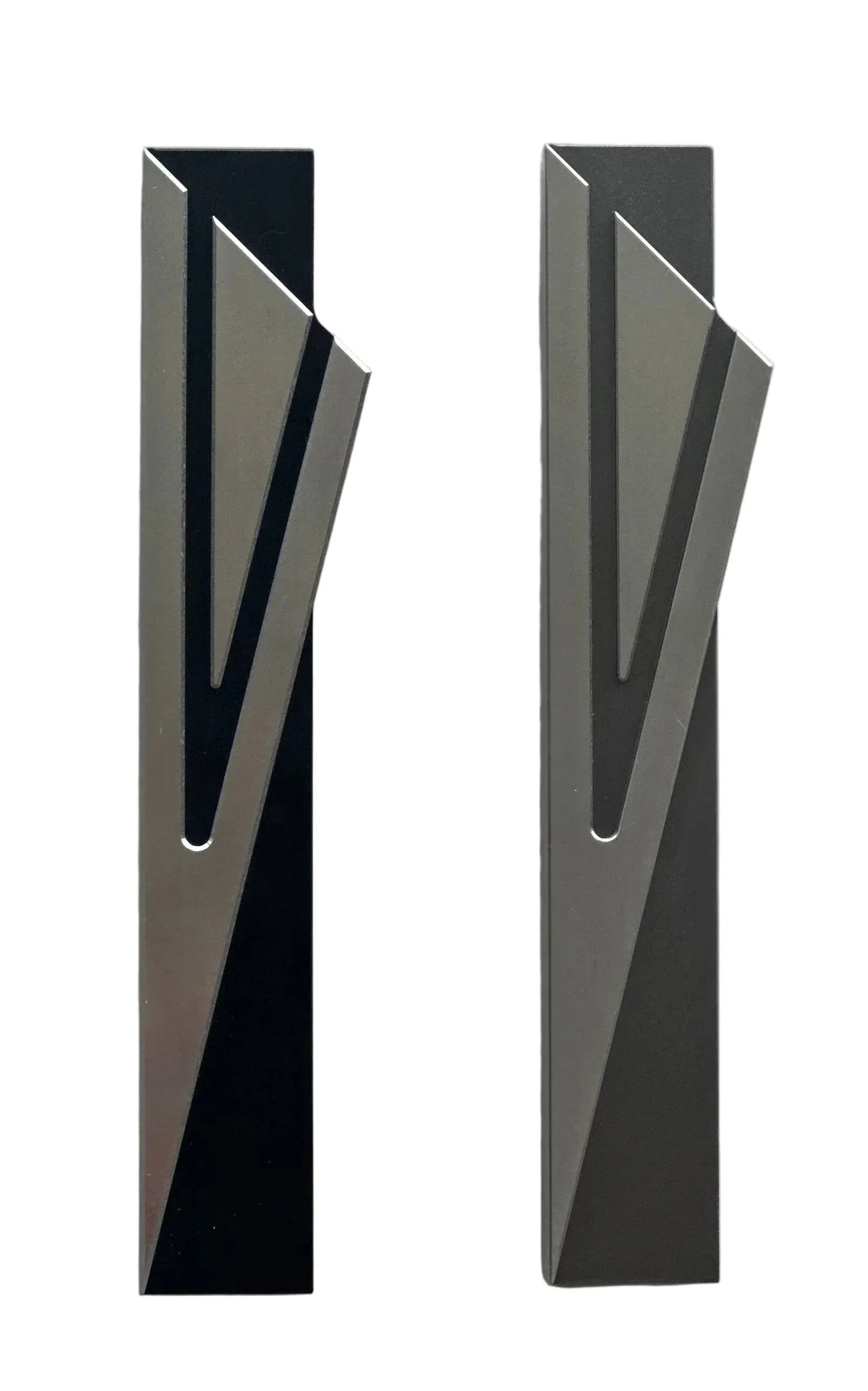 Capital Shin Mezuzah Case - Anodized Aluminum - Orot Judaica