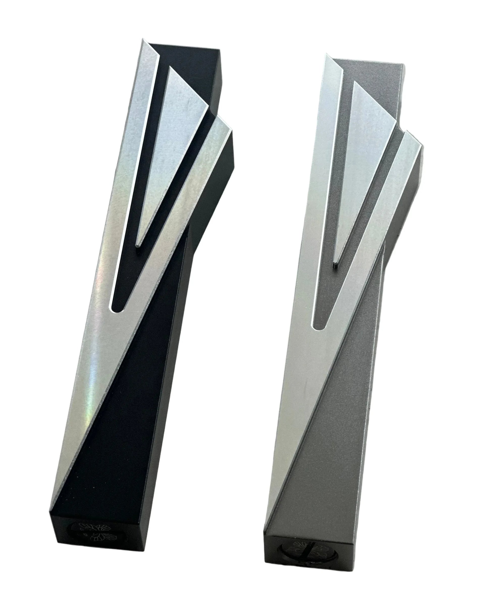 Capital Shin Mezuzah Case - Anodized Aluminum - Orot Judaica