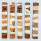 Wood and Epoxy Mezuzah Case - Orot Judaica