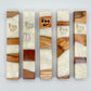 Wood and Epoxy Mezuzah Case - Orot Judaica