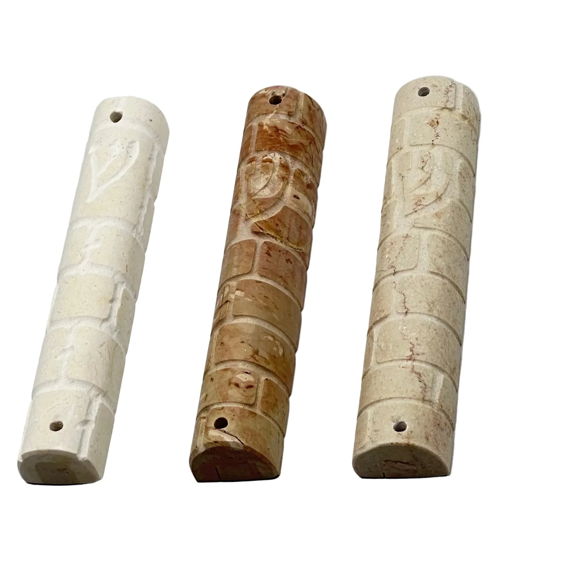 Mezuzah Case - Natural Marble Classic Luxury - Orot Judaica