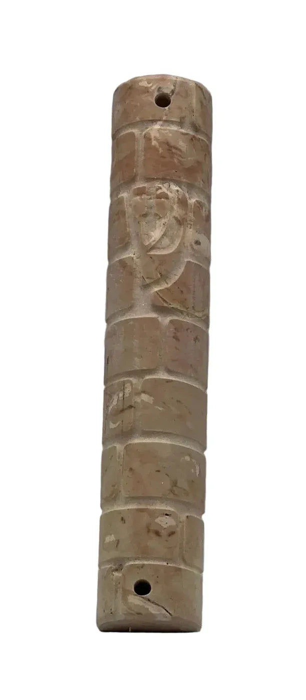 Mezuzah Case - Natural Marble Classic Luxury - Orot Judaica