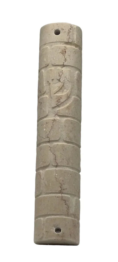 Mezuzah Case - Natural Marble Classic Luxury - Orot Judaica