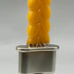 Havdalah Candle - Silver Candlestick Sculpted Design - Orot Judaica