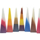 Havdalah Candle - Modern Pyramid Design Multicolor - Orot Judaica
