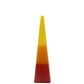 Havdalah Candle - Modern Pyramid Design Multicolor - Orot Judaica
