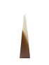 Havdalah Candle - Modern Pyramid Design Multicolor - Orot Judaica