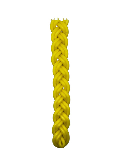 Havdalah Candle - Handcrafted Braided Design - Orot Judaica