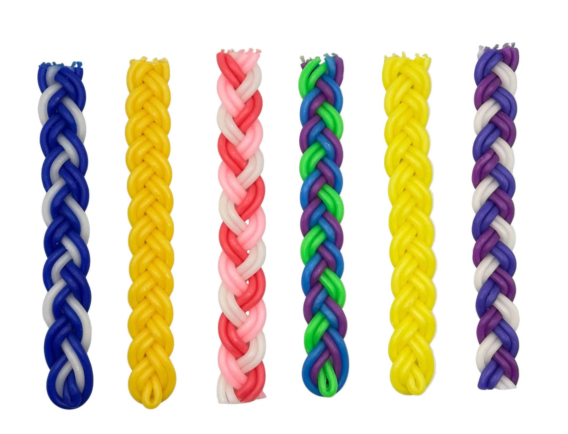 Havdalah Candle - Handcrafted Braided Design - Orot Judaica