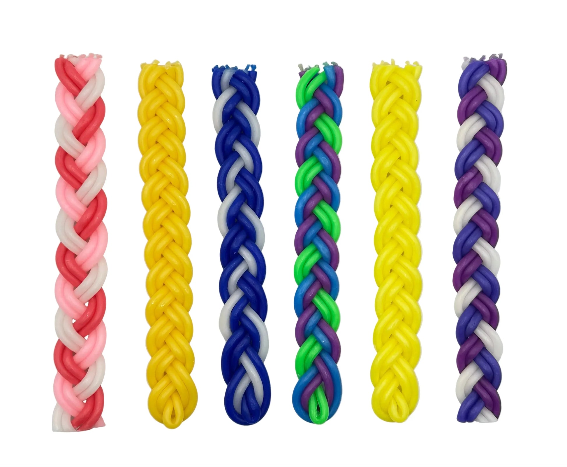 Havdalah Candle - Handcrafted Braided Design - Orot Judaica