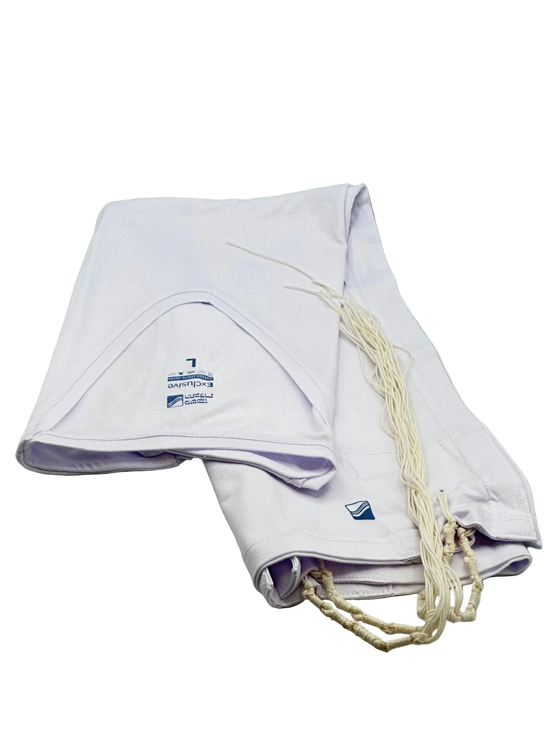 Tzitzit Undershirt - 100% Cotton Exclusive by Mishkan HaTchelet - Orot Judaica