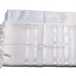 Tallit Tashbetz Silver - 100% Rehelim Wool - Mishkan HaTchelet - Orot Judaica