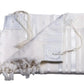Tallit Tashbetz Silver - 100% Rehelim Wool - Mishkan HaTchelet - Orot Judaica
