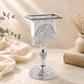 Havdalah Candle Holder - Jerusalem Silver-Plated Finish