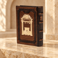 Siddur – Genuine Leather Hebrew Prayer Book with Tehillim | 14K Gold Plaque |Name stamping