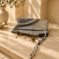 Tallit – Luxury Patterned Jewish Prayer Shawl with Tekhelet Tzitzit | Blue & Gold or Gray & White
