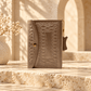 Siddur – Beit Tefillah Genuine Leather Pocket Prayer Book | Rose Gold Snap Closure & Name Stamping
