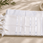 Tallit Tashbetz Silver - 100% Rehelim Wool - Mishkan HaTchelet