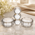 Salt Cellar – Crystal Ball Design Salt Set for Shabbat & Yom Tov