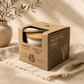 Honey Dish with Spoon - Natural Bamboo “Shana Tova”